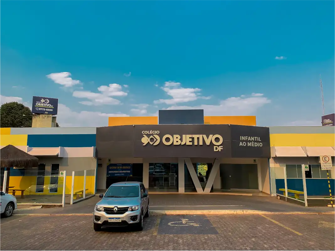 Fachada Oficial Asa Norte - Colégio Objetivo DF Unidade Asa Norte