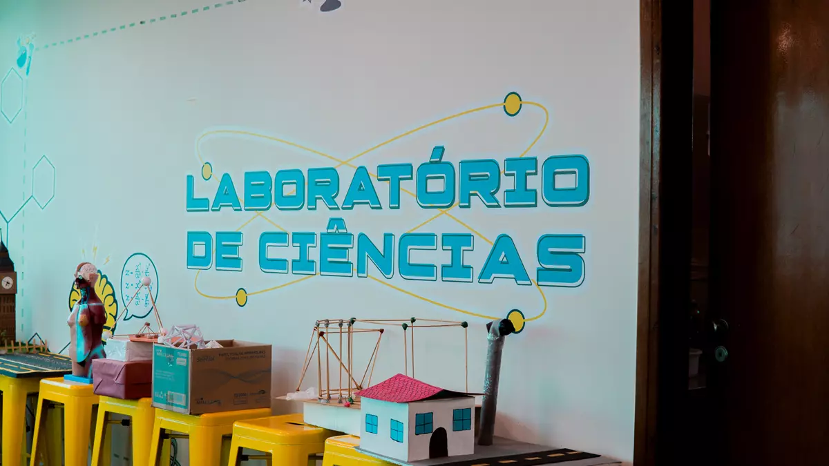 Pátio Aberto de Convivência - Colégio Objetivo DF Unidade Guará
