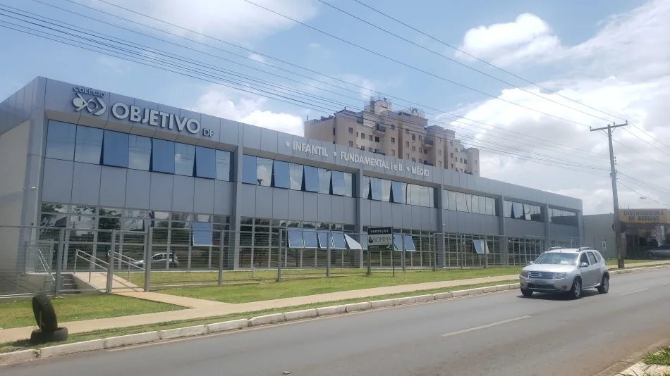 Fachada Oficial Samambaia - Colégio Objetivo DF Unidade Samambaia